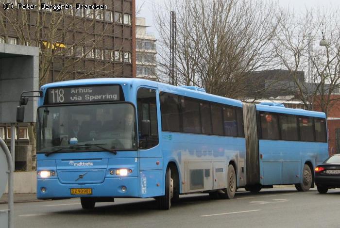 De Grønne Busser 2, Sønder Allé, Århus - Rute 118