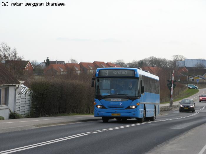 Wulff Bus 3254, Grenåvej, Skødstrup - Rute 119
