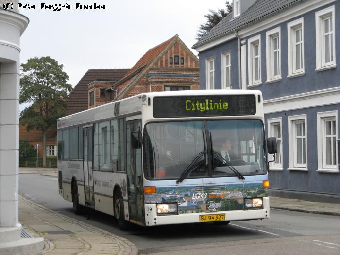 NF Turistbusser 39, Christiansgade - Citylinien
