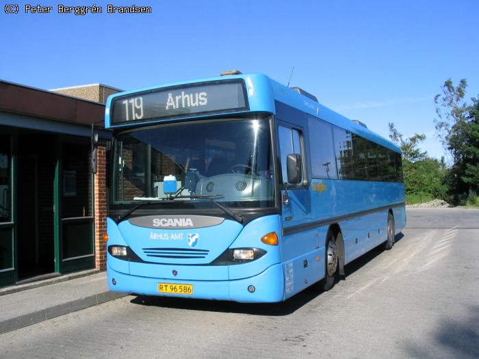 Wulff Bus 3254, Hornslet Rutebilstation