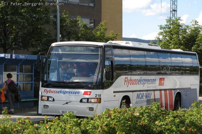 Norgesbuss 218, Storo - Flybus