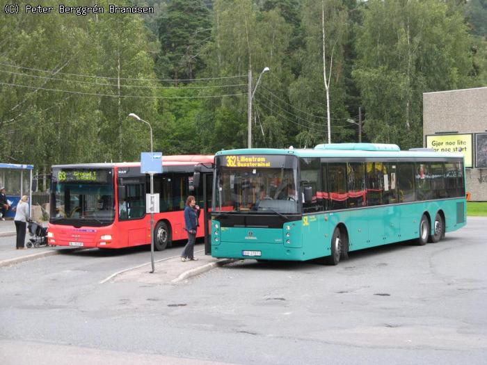Norgesbuss 921, Grorud T - Rute 362