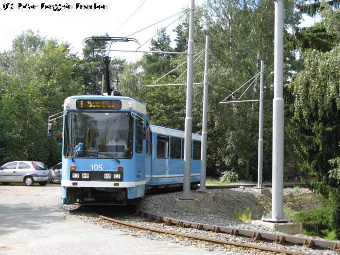 Oslo Sporvognsdrift 105, Ljabru - Linie 19