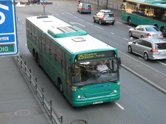 UniBuss 003, Oslo Bussterminal - Rute 251