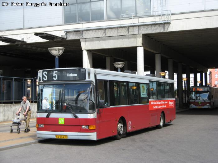 Odense Bybusser	26,	OBC	- Linie	S5