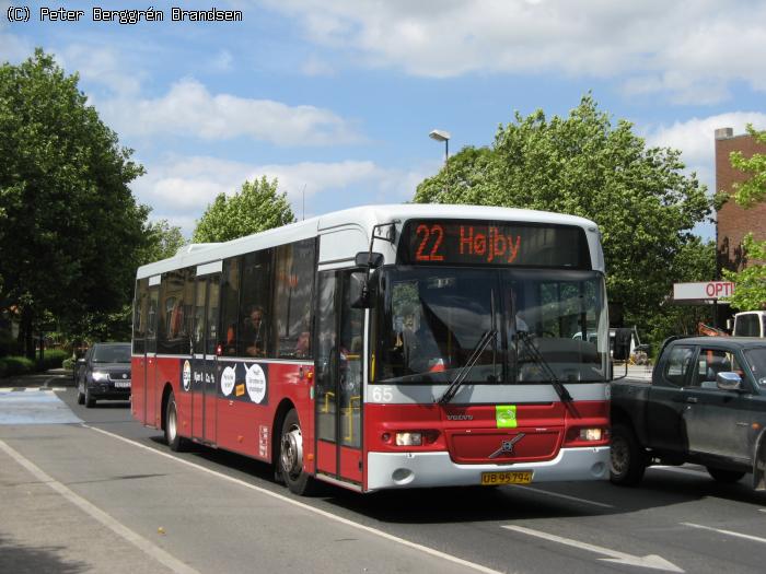 Odense Bybusser 65, Thomas B. Thriges Gade - Linie 22