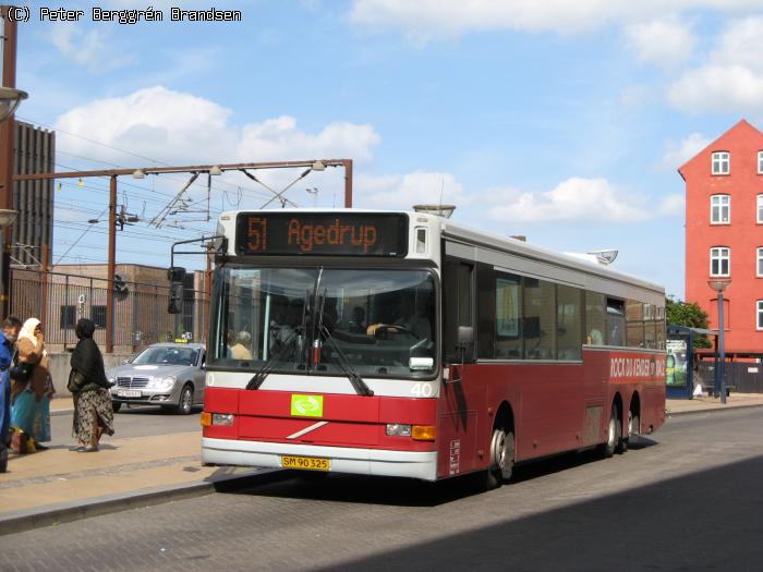 Odense Bybusser	40,	OBC	- Linie	51