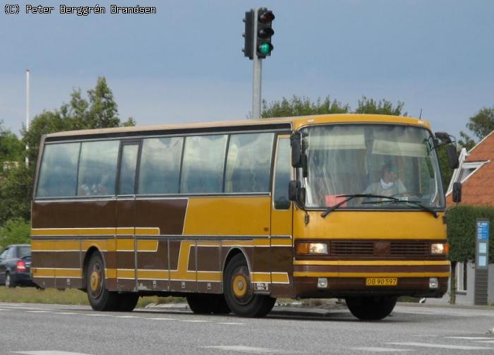 Østjydsk Mini- og Turistbusser OB90597, Grenåvej, Skæring
