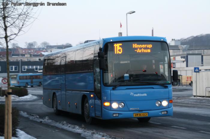 De Grønne Busser 12, Østergrave, Randers - Rute 115