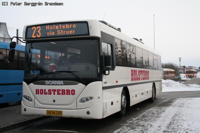 Holstebro Turistbusser 40, Lemvig St. - Rute 23