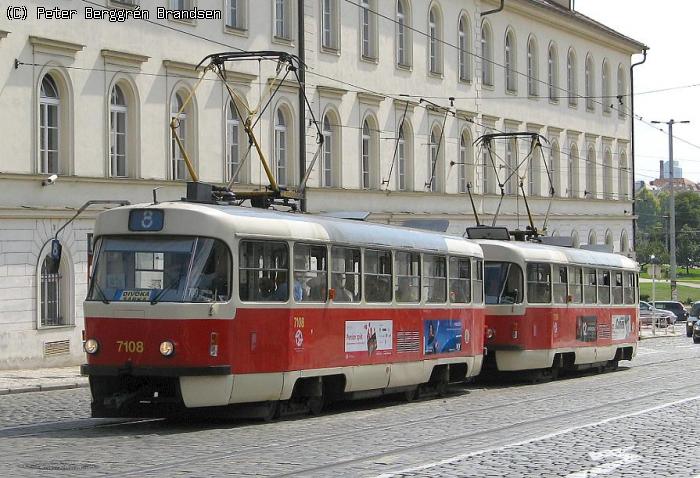 DP Praha 7108-7109, Malostranská - Linie 8