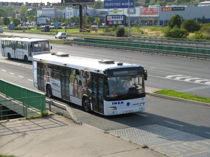 Cityliner 001, Cerný Most - Ikea-bus