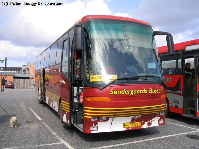 Søndergaards Busser 65, Fjerritslev Busterminal - Rute 882