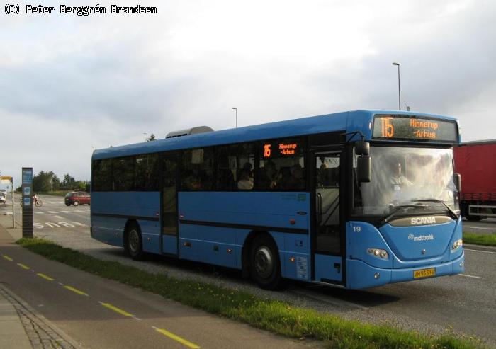De Grønne Busser 19, Randersvej, Skejby - Rute 115