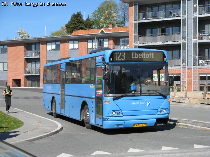 Wulff Bus 8422, Rønde Busterminal
