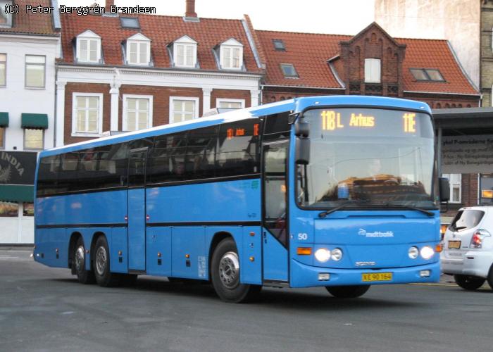 De Grønne Busser 50, Århus Rutebilstation - Rute 118L