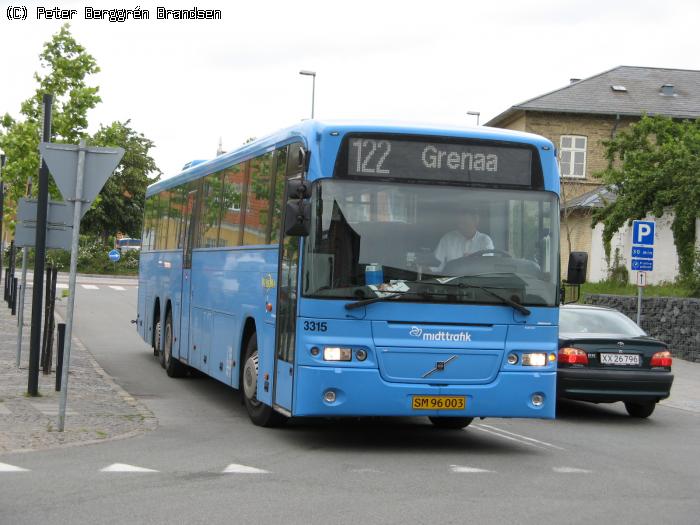 Wulff Bus 3315, Grenaa Trafikterminal