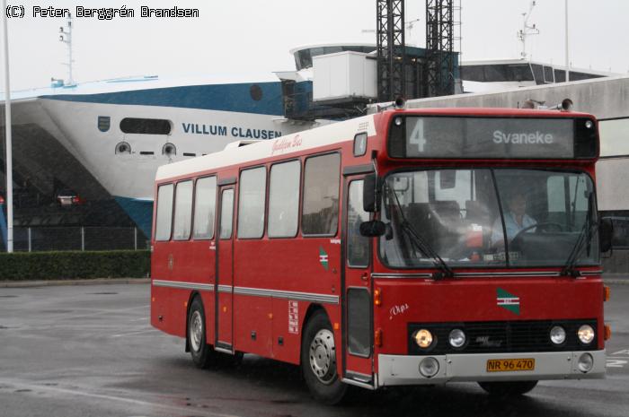 Gudhjem Bus "Vips", Rønne Havn - Rute 4