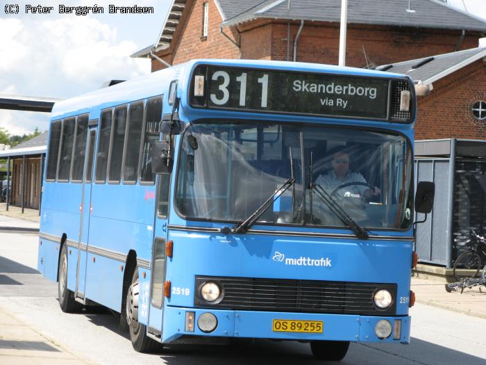 Veolia 2519, Silkeborg Station - Rute 311