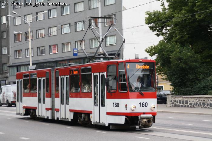 TTTK 160, Narva Maantee, Tallinn - Linie 4