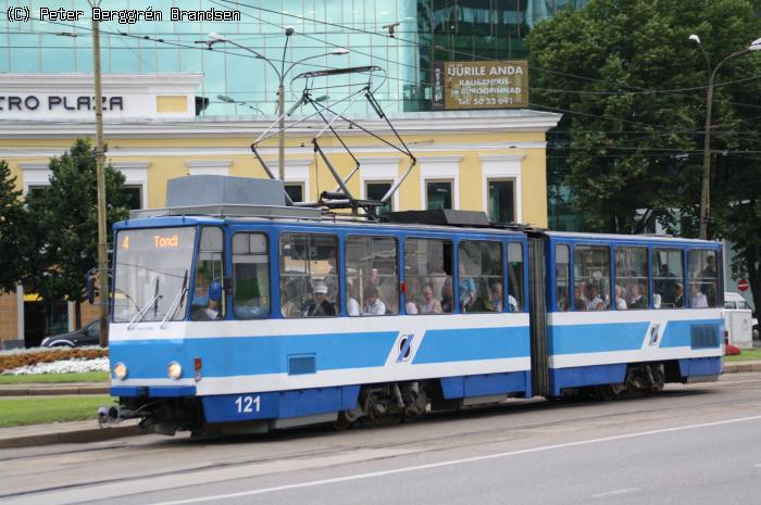 TTTK 121, Vitu Väljak, Tallinn - Linie 4
