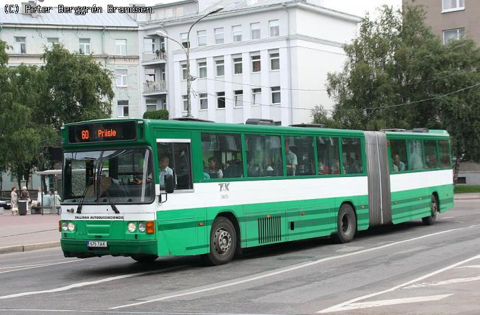 TAK 3675, Kunstiakadeemia, Tallinn - Linie 60
