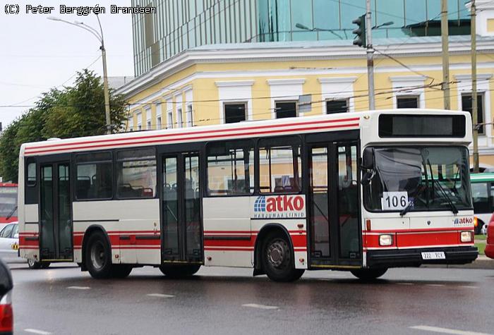 Atko 222TCY, Viru Väljak, Tallinn - Linie 106