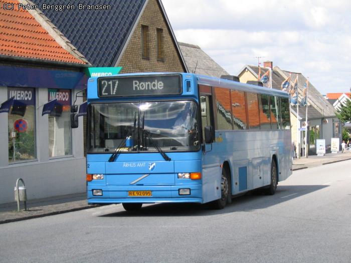 Wulff Bus 3212, Hovedgaden, Rønde - Rute 217