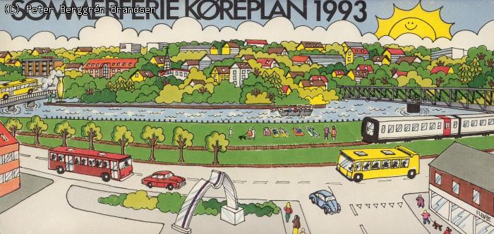Randers Bus-Trafik Sommerferiekøreplan 1993