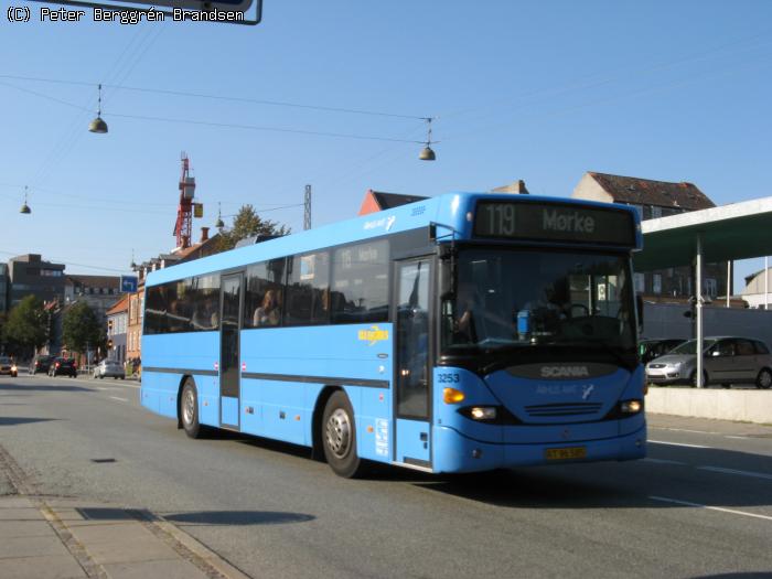 Wulff Bus 3253, Sønder Allé, Århus - Rute 119