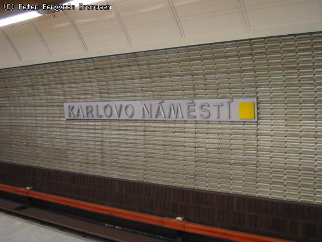 Metrostation, Karlovo Náméstí