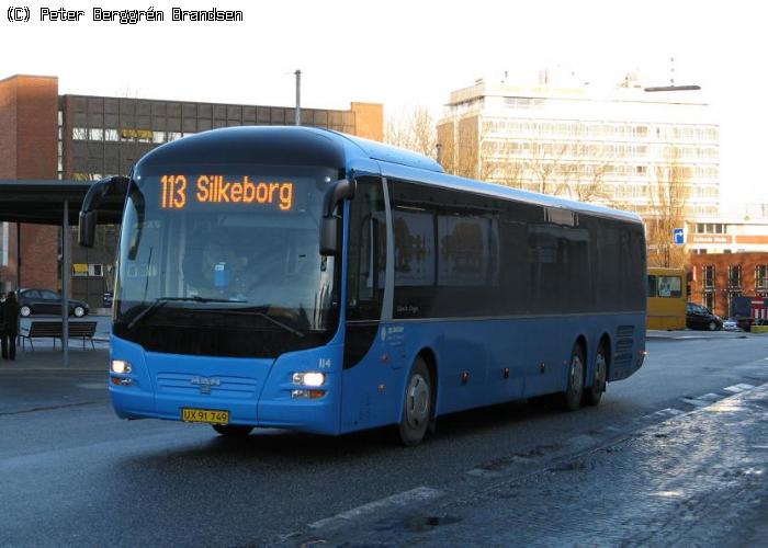 PP Busselskab 114, Århus Rutebilstation