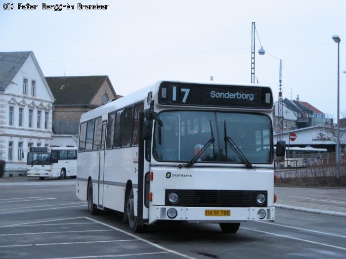 Rutebilselskabet Haderslev OX91788, Sønderborg Rutebilstation - Rute 17