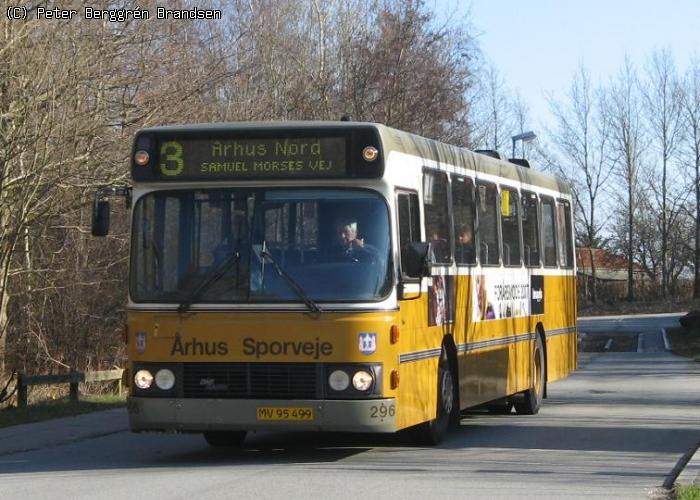 Århus Sporveje 296, Skejby Busvej - Linie 3