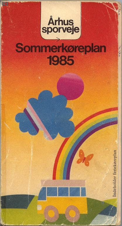 Sommerkøreplan 1985