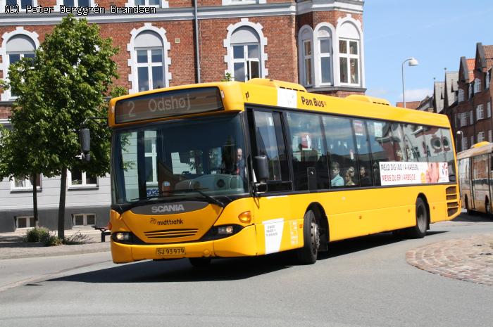 Pan Bus 252, Jernbanegade - Linie 2