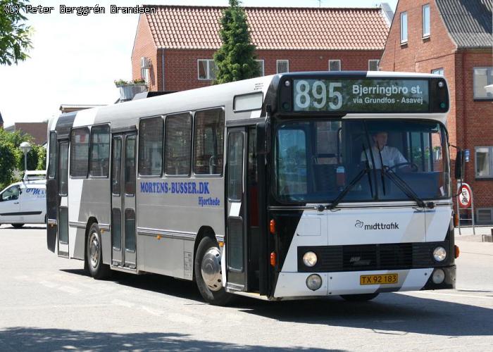 Mortens Busser TX92183, Bjerringbro St. - Linie 895