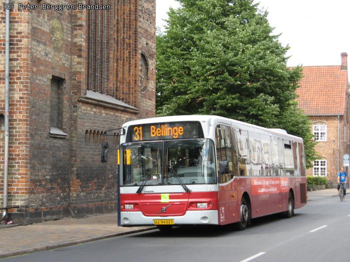 Odense Bybusser 70, Nørregade - Linie 31
