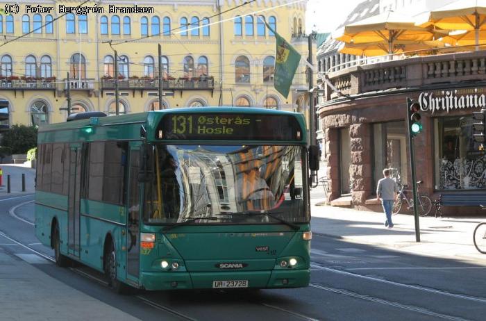 Nettbuss 1637, Stortingsgata - Rute 131
