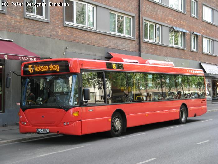 Norgesbuss 567, Majorstuen - Linie 45
