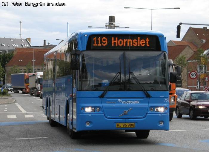 Veolia 7561, Nørreport, Århus - Rute 119