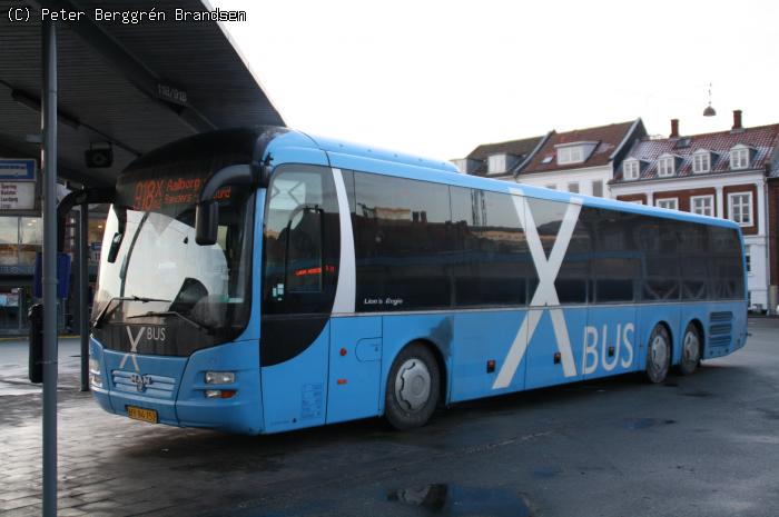 Netbus 813, Århus Rutebilstation - Rute 918X