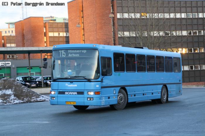 De Grønne Busser 48, Århus Rutebilstation - Rute 115