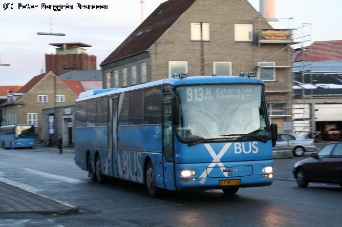 Netbus 804, Århus Rutebilstation - Rute 913X