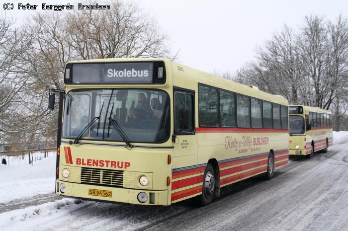 Ketty & Villys Buslinier SB94562, Hald-Kærby Skole - Rute 7