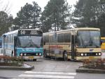 De Blaa Busser 35 & Pan Bus 227, Skive Rutebilstation