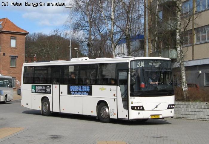 Wulff Bus 2892, Haderslev Busstation - Rute 304