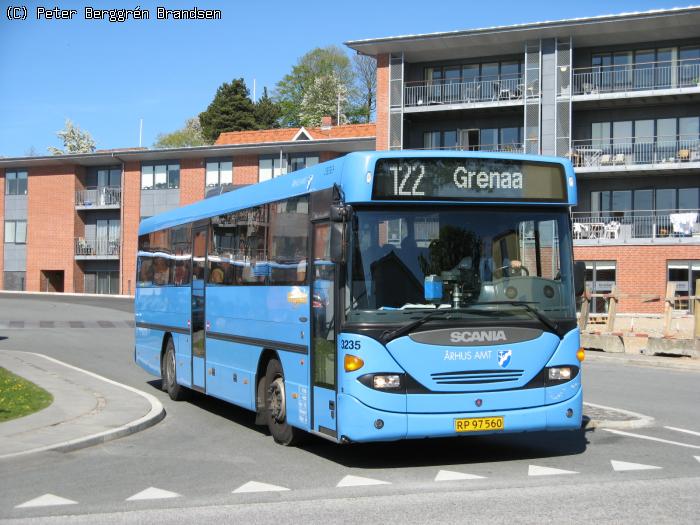 Wulff Bus 3235, Rønde Busterminal