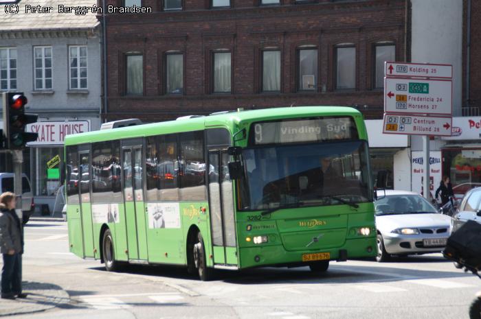 Wulff Bus 3282, Sønderbrogade - Linie 9