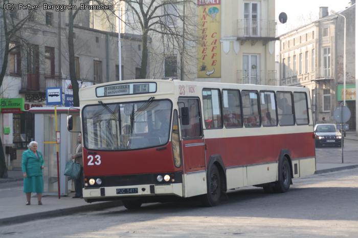 MZK Tomaszów Mazowiecki 23, Tomaszow Mazówiecki - Linie 14